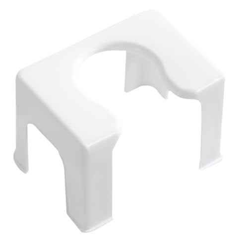 Healeved Toilet Stool Household Stool Anti-Slip Bathroom Chair Comfortable Seat Suitable for Ages
