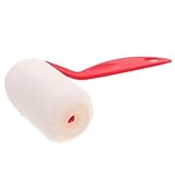 Conception ergonomique de la poignée : la poignée est conçue pour offrir une prise en main confortable et sûre, facilitant la manipulation par les enfants sans risque de glissement. kit de petits rouleaux à peinture