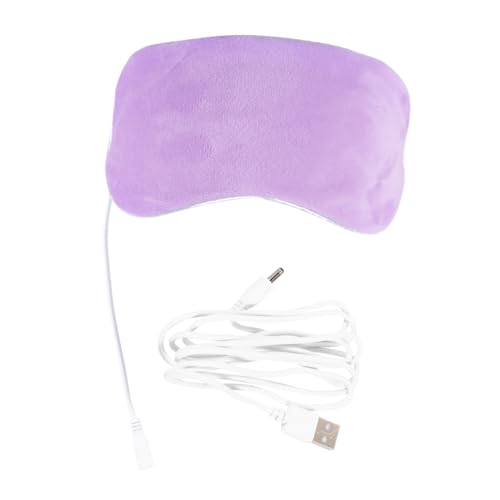 UPKOCH Máscara de Ojos Térmica USB con Vapor Antifaz Calentable para Dormir Relajación y Alivio de Fatiga Cómoda y Portátil para Viaje y Uso Diario