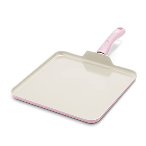 Comparison: Best Green Life Soft Grips Frying Pan 8 GreenLife Soft Grip Healthy Ceramic Nonstick, 11" Griddle Pan, PFAS-Free, Dishwasher Safe, Soft Pink