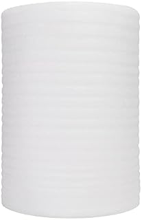 Amazon Basics Foam Wrap Roll with 20 Fragile Stickers, 30 x 152 cm, 1 Roll