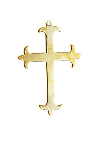 Croix celtique laiton breloque étoile de qualité supérieure