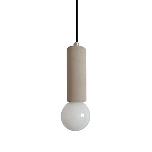 Luz de techo industrial E27 con pantalla de cemento NAMFHZW ajustable para dormitorio y pasillo