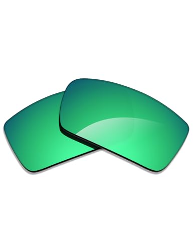 Image of Alphax Polarized Replacement Lenses for Oakley Gascan OO9014 60mm Sunglasses | Glare Reduction | Precision Cutting