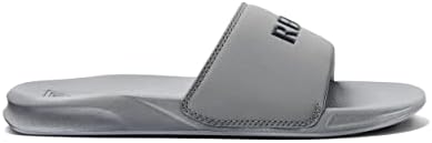 Reef Men's One Slide Sport Sandal, Grey/Grey, 9 | Image 3