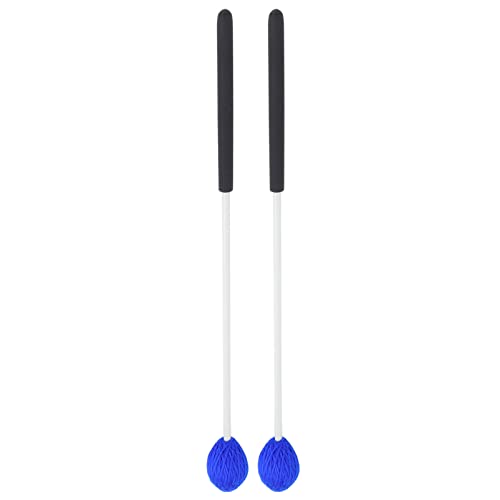 2Pcs S Blue Wool Fiberglass Handles Fine Touch Stable for Percussion WA09 Sticks Blue Sticks Set Drumsticks Glass Fiber Handles miniatura 7
