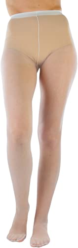 Image of ToBeInStyle Women's Pack of 6 Sheer Solid 100% Nylon Pantyhose