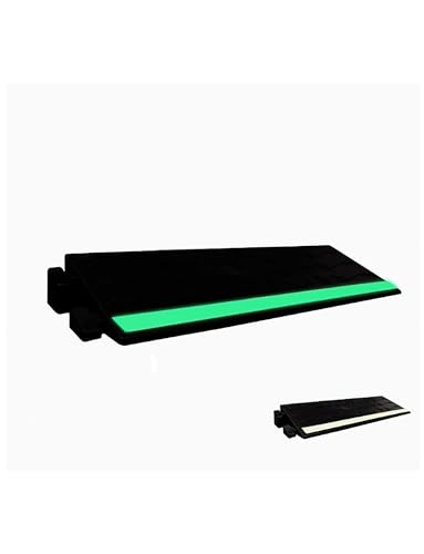 Rampe de seuil caoutchouc noir pour tapis escalade motricité enfant