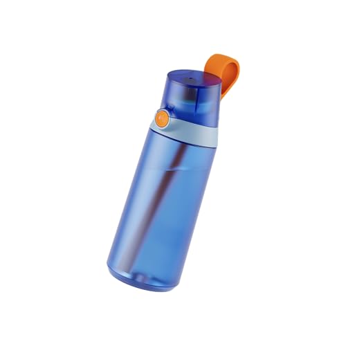 Bouteille d'eau AIRIP Mini Sipper bleue 600 ml avec 3 dosettes - 2