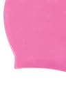 Passion Petals Swimming Cap Silicone Diving Waterproof Swim Hat Kids Girl Boy Favour Bathing Cap for 3-7 Years (Pink) gallery image