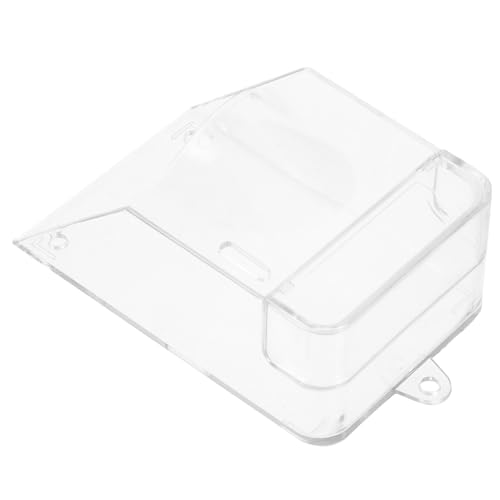 OSALADI Campainha De Plástico Transparente Com Bloqueio De Impressão Digital Campainha Escudo De Águ