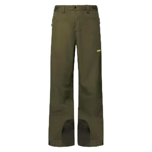 Oakley Mens Team Collection Camber Shell Pant, New Dark Brush, Small