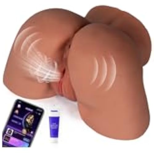 AI Sync Male Sex Toy for Men, 12 Vibrating Sex Doll Automatic Masturbator