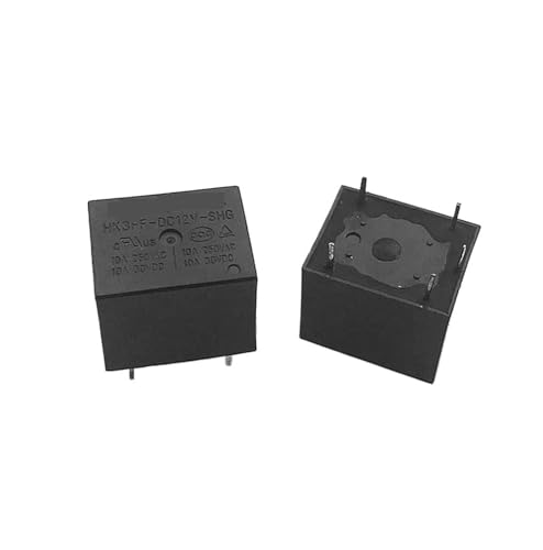 Relais 12V 10A HK3FF à 5 broches pour une commutation haute performance, pack de 50 unités
