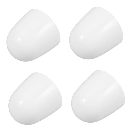 Toddmomy 4 piezas Tapas para Tornillos de Wc con Arandelas Cubiertas Decorativas para Tornillos de Inodoro Material Resistente y Fácil Instalación Compatibles Mayoría de Modelos de Baño