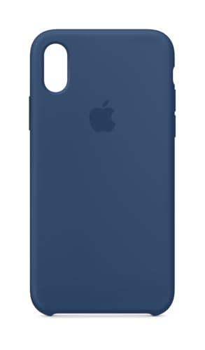 Image of Apple iPhone X Silicone Case - Blue Cobalt