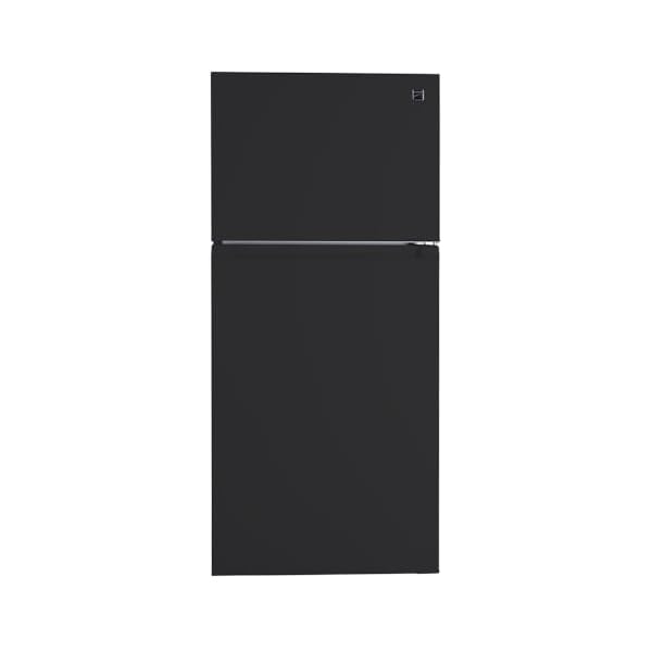 Kenmore 30 in. 18.1 cu. ft. Capacity Refrigerator/Freezer with Adjustable Glass Shelving, Humidity Control Crispers, Ice Maker, ENERGY STAR Certified, Black