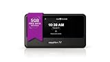 TravelWifi Sapphire Touch 4 - Portable Global Hotspot for 200+ Countries with 4G+ Cat 13 speeds up to 390 Mbps, Plus Free 5GB Startup Data and Free 1GB Monthly for 3 Years.