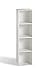 Alsapan 94931 Compo 14 - Estantería con 4 estantes, color blanco, 31.1 x 29,5 x 123 cm