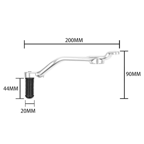 Levier de vitesse pour CFMOTO 800NK et selecteur de commande de frein pied - 2