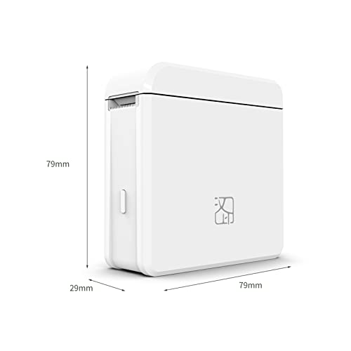 Homesen M11 Label Maker Mini Impressora Térmica Portátil Sem Fio BT Conectar com Móvel Etiqueta de C