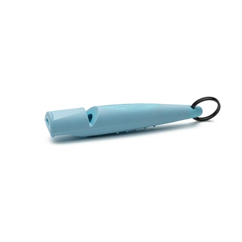 ACME Alpha 211.5 Professional Dog Training Whistle with Enhanced Ergonomic Grip. BPA-Free Plastic. 110 dBA. Long Range. Standardized Frequency. Weatherproof. Made in The UK (Baby Blue)
