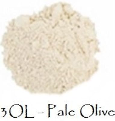 Mineral Foundation Lightest Shades - Porcelain Through Ivory (3 OL Pale Olive 25g)