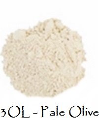 Mineral Foundation Lightest Shades - Porcelain Through Ivory (3 OL Pale Olive 25g)