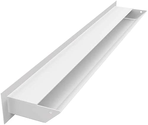 KRATKI Lüftungsgitter LUFT – 6x60 Cm, Geschliffen, 45° Winkel | Abluftgitter Für Kamin, überhitzungsbeständig