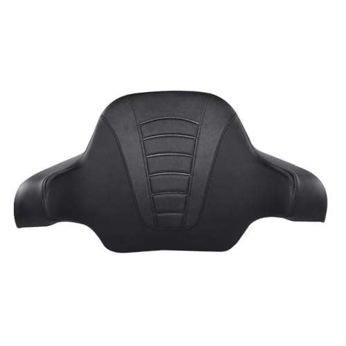 Respaldo envolvente de moto para rutas largas en Electra Glide 2