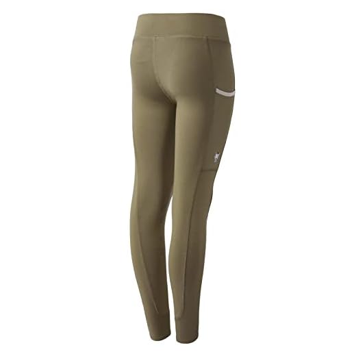 HORZE Mallas de Equitación con Refuerzo de Rodilla para Niños Monster, Marrón, 150