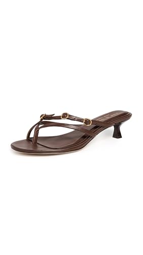 rag & bone Women's Sammie Buckle Kitten Heels