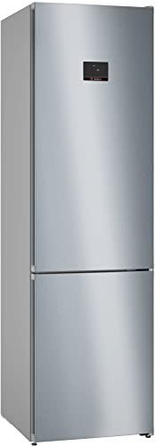 Bosch KGN394ICF Serie 6, nevera combinada de independiente, NoFrost, VitaFresh XXL, Flex Interior, Acero, 203 x 60 cm
