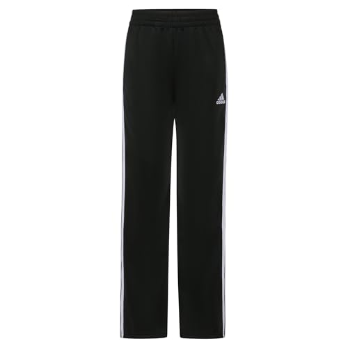 adidas boys Iconic Tricot Jogger Track Pants Iconic Adi Black, 18-20 Regular