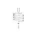 Yama Glass YAMCDM25C Replacement Glass Piece, 25 CUP, CLEAR