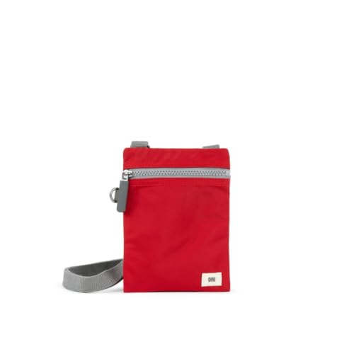 Image of ORI LONDON Crossbody Bag - Chunky Zip, Adjustable Strap, & Multi Pockets for Mobile Phones, Cards & More - Chelsea