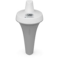 Bresser 7002586 Wetterstation Funk mit Aussensensor ClearView Wettercenter mit WLAN und 7-in-1 Profi-Sensor & Poolthermometer zur Wasser-Temperaturmessung als Zusatzsensor – Ansicht 6