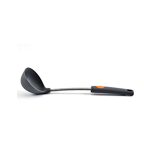 Mango de Acero Inoxidable, espátula, Cuchara para Sopa, Pala Gruesa, Cuchara para arroz antiescaldado, Pala para freír, Juego de Utensilios de Cocina
