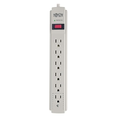 Protector Eléctrico Tripp Lite TLP608 120V 6 Tomas Cable 8' Gris miniatura 7