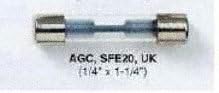Miniatura 2 de Littelfuse Fusible AGC4BP Agc Gls 5CdsPk, 4A"