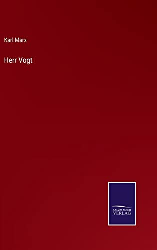Herr Vogt (German Edition)