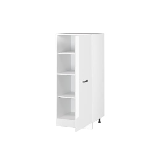 Vicco Dispensa Universale Bianco Lucido 60 Cm Con Anta Grande - 5