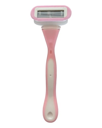 Spray & Slay Razor - Advanced 5-Blade Women’s Razor for Effortless Shaving, Built-in Aloe & Vitamin E Strip, Precision Engineered for No Clogs, Portable & Rust-Resistant, Ideal for Sensitive Skin