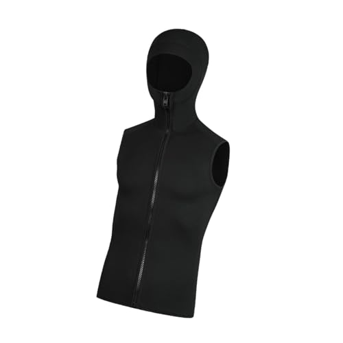 Top Sin Mangas con Capucha para Traje de Neopreno de 3mm para Surf, Kayak y Buceo miniatura 1