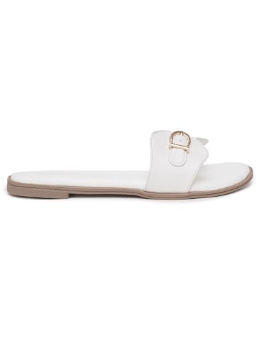 Image of Women's Oasis Flat Sandal Lightweight & Flexible Comfortable Design Anti-Skid Sole Versatile Style For Girls /Ladies