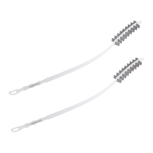 Luxshiny 2pcs Rolling Washing Machine Brush Flexible Cleaner Retractable Brush Dryer Cleaning Supplies
