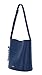 Imagen de Furla Cuero bolso bandolera bolso de hombro Roxie Bucket Bag Indigo azul