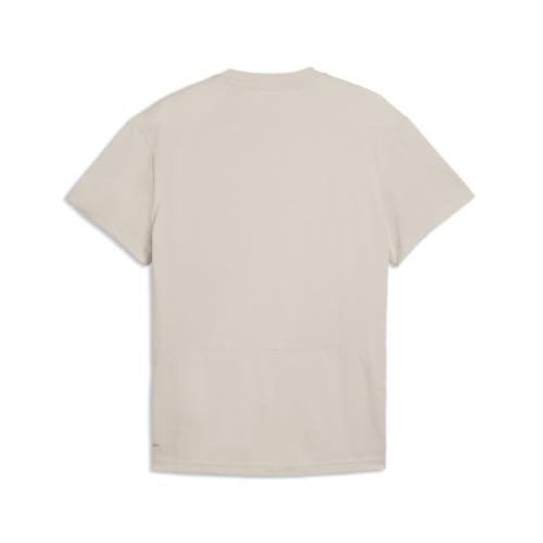 PUMA T-Shirt avec Poche PUMATECH Homme 4XL, Silver Fog Beige