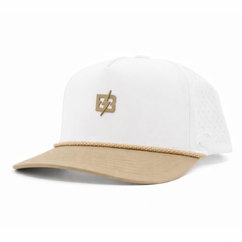 Image of BRIMZ Outdoor Performance Hat - Water & Sweat Resistant Hats - Breathable & Moisture-Wicking Snapback