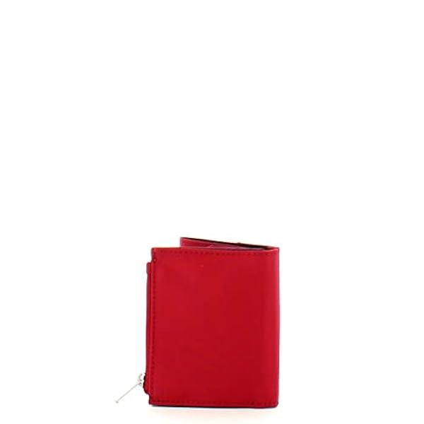 Cartera compacta de Tela ecológica y Piel